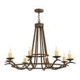 thumbnail image 1 of Meyda Tiffany 158757 Octavia 8 Light 48" Wide Taper Candle Style Chandelier, 1 of 6