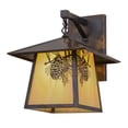 thumbnail image 1 of Meyda Tiffany 159314 Stillwater 15" Tall Wall Sconce - Dark Burnished Antique Copper /, 1 of 6