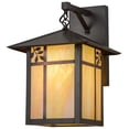 thumbnail image 1 of Meyda Tiffany 160168 Seneca 18" Tall Wall Sconce - Brown, 1 of 5