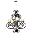 thumbnail image 1 of Meyda Tiffany 160807 Fernando 10 Light 42" Wide Taper Candle Style Chandelier, 1 of 5