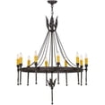 thumbnail image 1 of Meyda Tiffany 160821 Amaury 10 Light 36" Wide Taper Candle Style Chandelier, 1 of 5