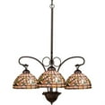 thumbnail image 1 of Meyda Tiffany - 16107 - Three Light Chandelier - Tiffany Turning Leaf - Mahogany Bronze-135pack, 1 of 2