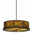 thumbnail image 1 of Meyda Tiffany 162106 Mountain Pine 4 Light 22" Wide Pendant - Copper, 1 of 7