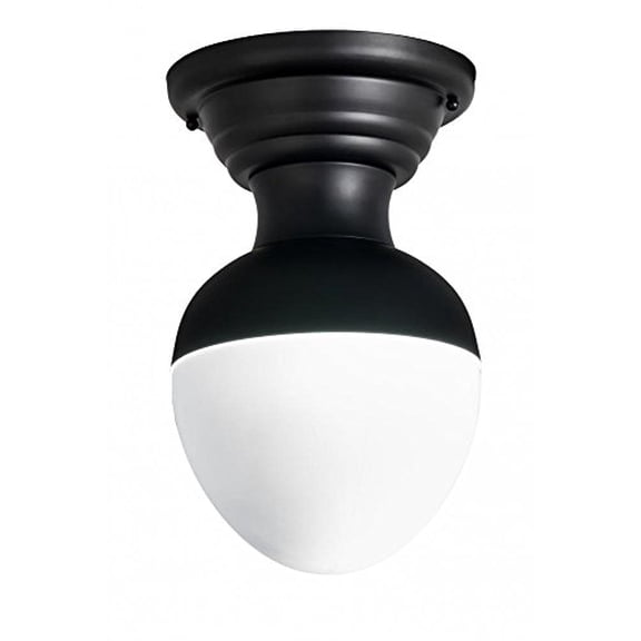 Meyda Tiffany 162165 Huevo Flush Mount Light Fixture, 8.5"