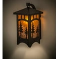 thumbnail image 1 of Meyda Tiffany 162571 Tall Pines 15" Tall Wall Sconce - Brown, 1 of 3