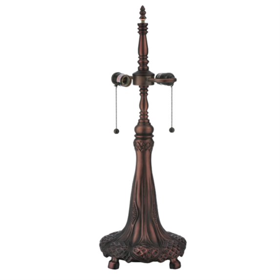 27"H Golden Lily Base