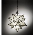 thumbnail image 1 of Meyda Tiffany 162854 Moravian Star 24" Wide Pendant - Nickel, 1 of 7