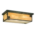 thumbnail image 1 of Meyda Tiffany 163555 Hyde Park Maple Leaf 3 Light 24" Wide Flush Mount Ceiling Fixture -, 1 of 7