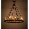 thumbnail image 1 of Meyda Tiffany 165065 Deina 24 Light 49" Wide Taper Candle Ring Chandelier - Rust, 1 of 3
