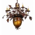 thumbnail image 1 of Meyda Tiffany 165173 Greenbriar Oak 9 Light 34" Wide Taper Candle Style Chandelier - Rust, 1 of 4