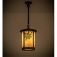 thumbnail image 1 of Meyda Tiffany 166028 Winter Pine 12" Wide Pendant - Brown, 1 of 7