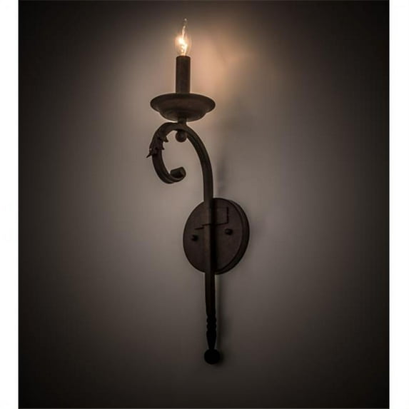 Meyda Tiffany 166537 Andorra 19" Tall Wall Sconce - Cajun Spice