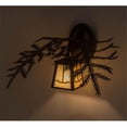 thumbnail image 1 of Meyda Tiffany 166568 Pine Branch 9" Tall Wall Sconce - Cafe Noir, 1 of 6