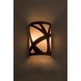 thumbnail image 1 of Meyda Tiffany 167588 Mosaic 2 Light 12" Tall Wall Sconce - Rustic Iron, 1 of 7
