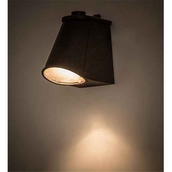 Meyda Tiffany 168333 Hemet 5" Tall Wall Sconce - Dark Roast