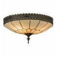 thumbnail image 1 of Meyda Tiffany 170004 Vincent Honeycomb 3 Light 15" Wide Semi-Flush Bowl Ceiling Fixture -, 1 of 7