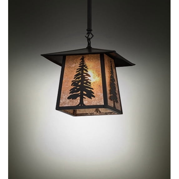 Meyda Tiffany 170889 Tall Pine 17" Wide Pendant - Brown