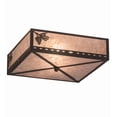 thumbnail image 1 of Meyda Tiffany 171415 Balsam Pine 2 Light 26" Wide Semi-Flush Square Ceiling Fixture -, 1 of 4