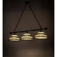 thumbnail image 1 of Meyda Tiffany 173292 Tiffany Roman 3 Light 52" Wide Linear Pendant - MultiColor, 1 of 5