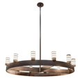 thumbnail image 1 of Meyda Tiffany 173951 Molle Cilindro 12 Light 94" Wide Ring Chandelier - Cafe-Noir, 1 of 3