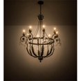 thumbnail image 1 of Meyda Tiffany 178081 Antonia 8 Light 40" Wide Crystal Candle Style Chandelier - French, 1 of 4