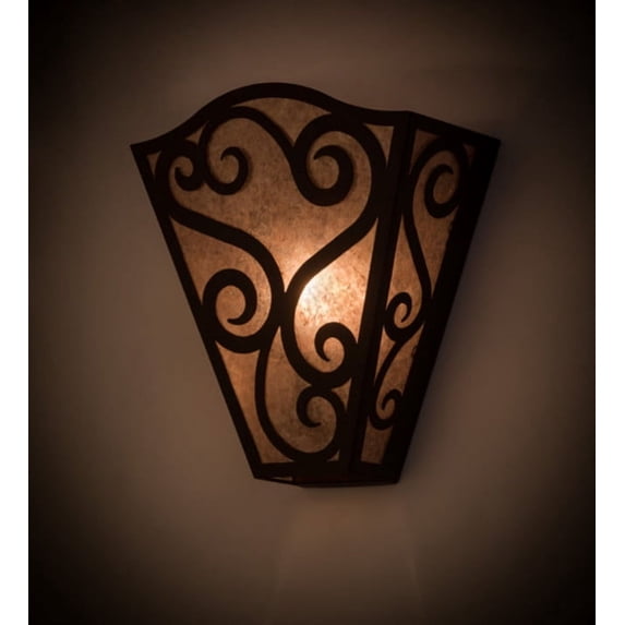 Meyda Tiffany 181726 Rena 14" Tall Wall Sconce - Cajun Spice