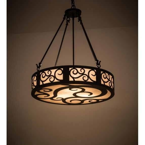 Meyda Tiffany 182048 Dean 3 Light 24" Wide Pendant