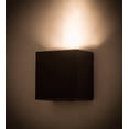 thumbnail image 1 of Meyda Tiffany 183291 Quadrato 6" Tall Wall Sconce - Black, 1 of 3
