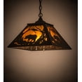 thumbnail image 1 of Meyda Tiffany 185546 Bear At Dawn 2 Light 22" Wide Pendant, 1 of 7