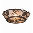 thumbnail image 1 of Meyda Tiffany 186234 Whispering Pines 2 Light 6-1/4" Tall Semi-Flush Ceiling Fixture -, 1 of 7