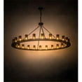 thumbnail image 1 of Meyda Tiffany 187477 Loxley 24 Light 72" Wide Ring Chandelier - MultiColor, 1 of 3