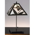thumbnail image 1 of Meyda Tiffany 18792 Lady Slipper - 1 Light Table Lamp   Timeless Bronze Finish with Beige Glass, 1 of 2