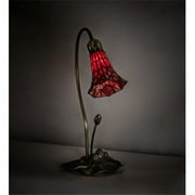 Meyda Tiffany 188683 Pond Lily 16 Tall Buffet Table Lamp - MultiColor