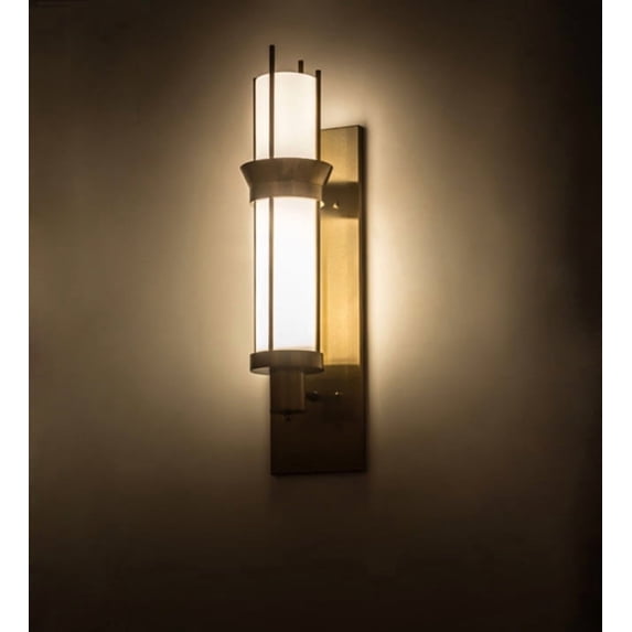 Meyda Tiffany 188959 Farmington 40" Tall Wall Sconce - Gold