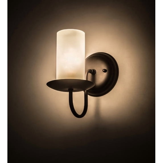 Meyda Tiffany 189000 Loxley 9" Tall Wall Sconce - Bronze