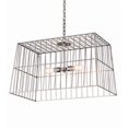 thumbnail image 1 of Meyda Tiffany 189145 2 Light 32" Wide Cage Linear Pendant, 1 of 7