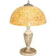 thumbnail image 1 of Meyda Tiffany 189411 Mosaic Dome 24" Tall Buffet Table Lamp - Copper, 1 of 1