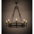 thumbnail image 1 of Meyda 190078 48 in. Toscano 8 Light Chandelier - Rust Finish, 1 of 6