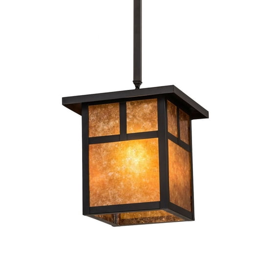 Meyda Tiffany 192839 17" Wide Pendant - Brown