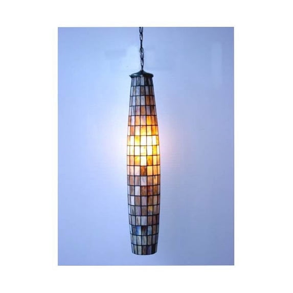 Meyda Tiffany 19468 Tube 36" Tall Lamp Shade - MultiColor