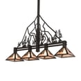 thumbnail image 1 of Meyda Tiffany 195324 4 Light 60" Wide Linear Pendant, 1 of 2