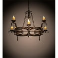 thumbnail image 1 of Meyda Tiffany 199184 Andorra 8 Light 42" Wide Taper Candle Style Chandelier - Rust, 1 of 3