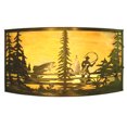 thumbnail image 1 of Meyda Tiffany 19924 Tall Pines 42" Wide 4 Light Wall Washer - Brown, 1 of 1
