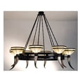 thumbnail image 1 of Meyda Tiffany 19985 Top Ridge 8 Light 72" Wide Chandelier - Bronze, 1 of 5