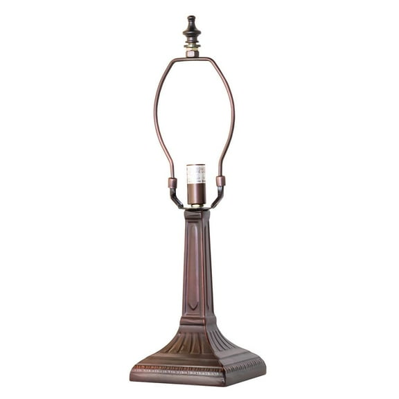 Meyda 9.5"h Revival Deco Mission Table Base - 20020