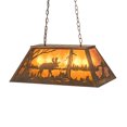 thumbnail image 1 of Meyda Tiffany 200970 6 Light 30" Wide Billiard Linear Pendant - Copper, 1 of 7