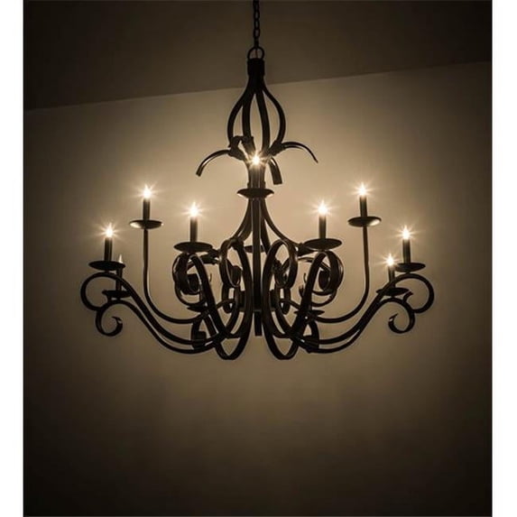 Meyda Tiffany 202247 Cypress 12 Light 48" Wide Taper Candle Style Chandelier