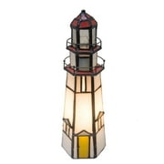 2 Light Marble Head Accent Lamp