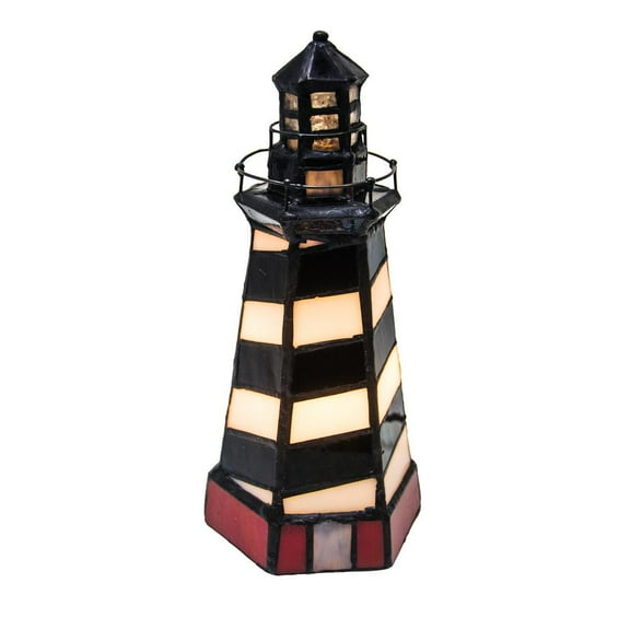 Meyda Lighting 10"H The Lighthouse on Cape Hatteras Accent Lamp