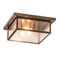 thumbnail image 1 of Meyda Tiffany 210231 Mission Prime 3 Light 24" Wide Flush Mount Square Ceiling Fixture -, 1 of 5
